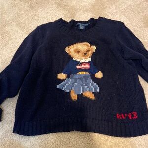 Polo Ralph Lauren polo bear sweater.